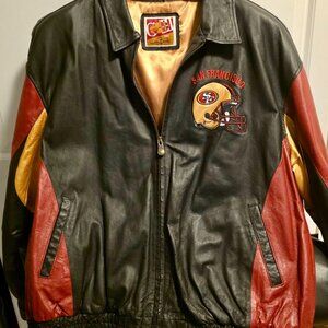 San Francisco 49ers Leather Jacket
